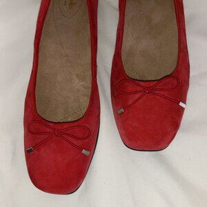 Clark Suede Flat